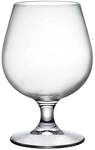 Bormioli Rocco ‘Snifter’ Brandy/Whiskey/Cognac/Beer Glasses Set of 6 (53cl) – Ideal for Craft Ales, Liquours & Spirits – Toughened Glass: Dishwasher Safe – Premium Italian Glassware