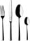 Guzzini Icons Set di Posate in Aciaio, Antonio Citterio with Toan Nguyen, 40 x 30 x h 4.5 cm, Cromato