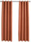 vidaXL 2X Vorhang Verdunkelung mit Metallösen Verdunkelungsvorhang Kräuselband Ösen Schlaufe Thermo Gardine Blickdicht Rostbraun 140x245cm