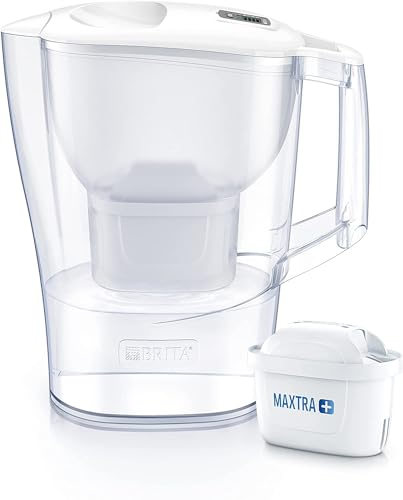 Caraffa filtrante per acqua con filtro in dotazione Aluna White Brita