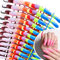 288 Pieces Extra Long Press on Nails 12 Solid Colours Stiletto False Nails Full Cover Fake Nails Artificial Nail Tips for Women Girls (Stiletto Nails)