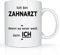 Print-Klex Berufstasse mit Zahnarzt Motiv Bedruckt Zahnarzt Tasse für Beruf Geschenk Kaffeebecher Geschenktasse Teetasse Arbeitstasse Arbeitsbecher mit Druck 330ml Beruf Tasse