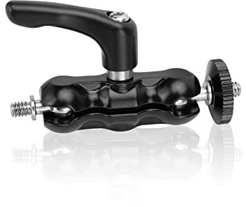 SZRIG Adjustable Universal Mini Ball head with 1/4-20 Screw for Camera Monitor/LED Light Support