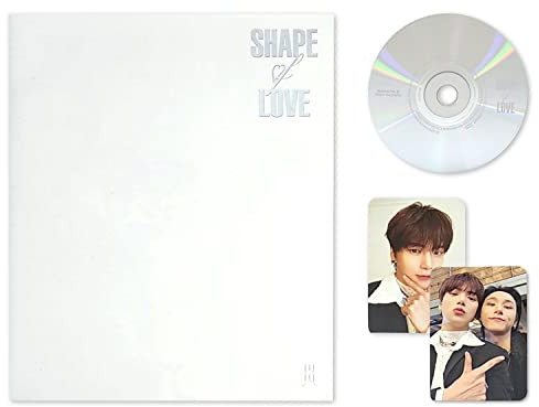 MONSTA X - 11th Mini Album [SHAPE of LOVE] (Love ver) Dust Jacket + Photo Book + CD-R + Photocard + Unit Photocard