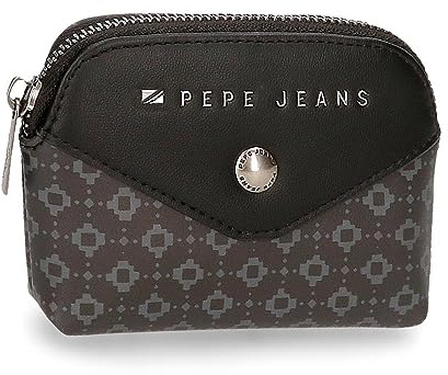 Pepe Jeans Bethany Portefeuilles et porte-monnaie en simili cuir, noir, vert, différentes tailles