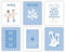 heilkee Coastal Granddaughter Raumdekoration, ästhetisches blaues adrettes Poster für Teenager, Mädchen, modernes Westernwohnheim, Dekoration, trendige Cowgirl-Wanddrucke für Schlafzimmer, ungerahmt,