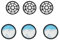 3 set di componenti filtro HEPA. Compatibile per Rowenta Swift Power Cyclonic RO2932EA RO2933EA RO2957EA RO2981EA RO2910EA RO2913EA ZR904301.
