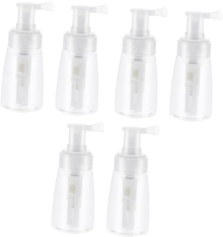 minkissy 6piezas Botellas De Spray Para De Dispensador De Seco Para Peluquería y Personal Diseño y