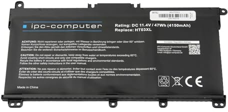 IPC-Computer HT03 Akku 47Wh | kompatibel mit HP