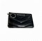 Michael Kors Damen 35f8gtvp1b Dusty Daisy Yellow, Taille Unique, schwarz/silber, Kleine Ausweishülle mit umlaufendem Reißverschluss und Saffiano-Leder
