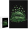 Lips Weed Leaf Jigsaw Puzzles for Adults 1000 PCS Wooden Puzzles Unique Puzzle Gifts 1000 PCS