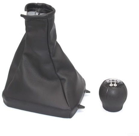 5 Gang Auto Schaltknauf Leder Gamaschen Set für Opel für Meriva A 2003-2005 2007-2010 Corsa C 2001-2004 2006 Tigra B 2004-2012