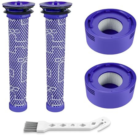 Kit di ricambio per filtro aspirapolvere Dyson V7, V8 Animal, V8 Absolute e SV10 senza fili