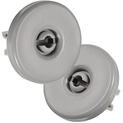 LABRIMP 2stücke Geschirrspüler-korbräder Aus Kunststoff Unterkorb-ersatz Kompatibel Mit Miele Großen Rädern Für Verbesserte Stabilität Installieren