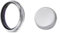 KE88FENG Glass MC UV Lens Filter 49mm Adapter Ring Cover for Fujifilm X100VI X100V X100F X100T X100S X100 for Fuji Camera(KASE UV Cap Silver)