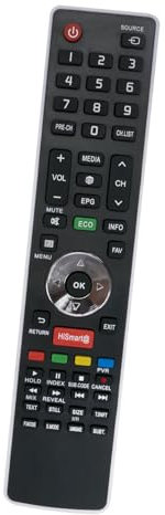 VINABTY ER-33903 ER-33903HS Ersetzt Fernbedienung passend für Hisense TV ER-33903HS ER-33903 LTDN40K366 LHD32K16 LTDN50K366 LHD32K160 LHD32K20DWEU LHD32K20DW LHD32K366WCEU