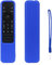 Custodia di copertura in silicone per so-ny RMF-TX810U/810P/910U TV Remote Controller Drop Proof Custodia protettiva morbida Custodia di copertura della pelle (Blu)