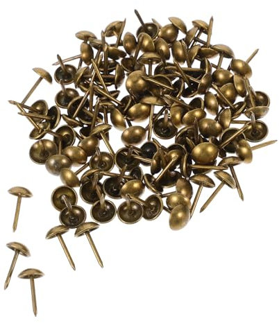 SHINEOFI 100stücke Reißzwecken Für Nagelschrauben Für Treppen Möbellaminatnägel Teppichnägel Für Sofas Nagelknöpfe Für Möbel Möbelgleiter Nagelwerkzeuge Drahtnägel Nägel Für Wandbefestigung