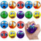 16 Stück Antistressbäll, Lächeln Gesicht Bälle, Emotions Bälle, Anti Stress Bälle Gesicht, Anti Stress Spielzeug Bälle, Stressball, Stress Klein für Kinder und Erwachsene