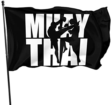 Muay Thai Flagge 3x5 Ft Garten Outdoor Dekoration Banner