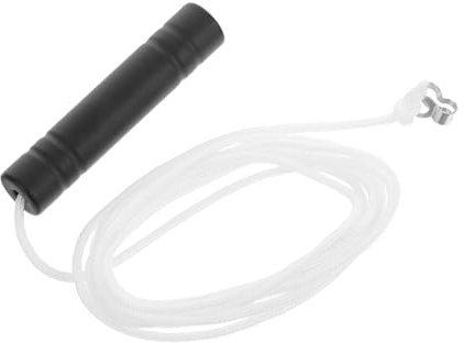 TOKIDNY Ceiling Fan Pull Handle Rope Minimalist Bathroom Light Pull Cord Black Toilet Light Cord String