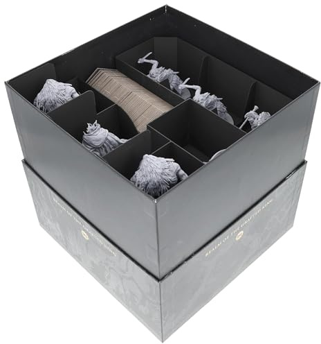 Feldherr Organizer kompatibel mit Elden Ring: Realm of The Grafted King - Insert für Grundspielbox - Kartenhalter mit Dividern - schneller Spielaufbau - mehr Übersicht