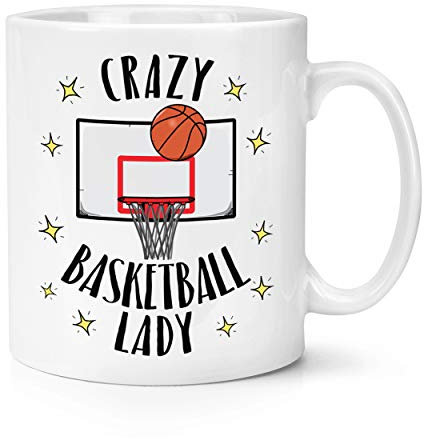 Crazy Basketball Femme 10oz Tasse Mug