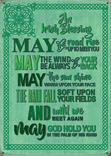 Small (150 x 200mm) Metal Sign - An Irish Blessing