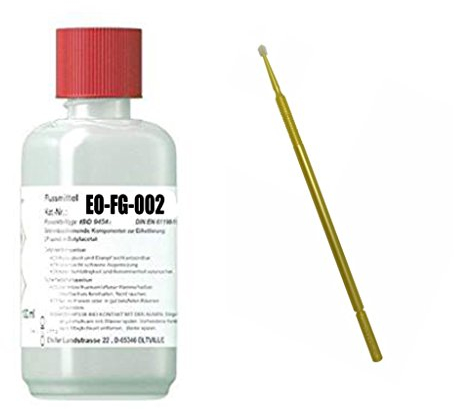 No-Clean Flussmittel-GEL EO-FG-002, 250 ml incl. Application-Stick, Hochleistungsflussmittel für die Elektronikfertigung, speziell für Reworkarbeiten, Handlöten, Tauchlötverfahren, Litzenverzinnung