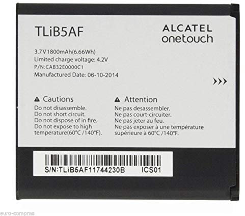 FidgetFidget - Batteria per Alcatel One Touch Pop C5 5036 5036D 5035 5035D TLiB5AF