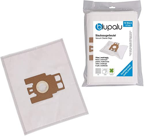blupalu I Staubsaugerbeutel für Staubsauger Miele Hs01 | Hs 01 | Typ Hs01 | Gala Hs01 | I 10 Stück