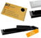 boho office® Schublade „Ultra Pen“, Organizer, Unterbauschublade, Utensilen-Auszug, schwarz, extrabreite 85 x 18,5 cm zur Befestigung unterhalb der Schreibtischplatte mit praktischem Einsatz fürs Büro