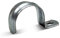DOJA Industrial | Einschlagnagel Kabel- und Rohr Befestigungsschelle | 22 mm Durchmesser | PACK 50 | Befestigung Sattel Klemme | Rohrschelle Klemmschelle Kabelschelle Rohrhalterung | Metall Klemmen