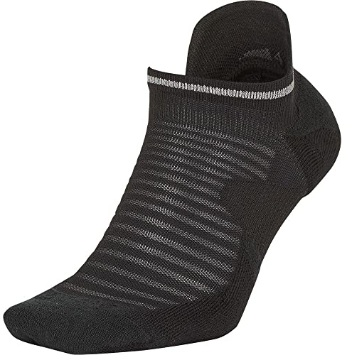 Nike Herren Spark Laufsocken, Black/Reflective, 44 EU
