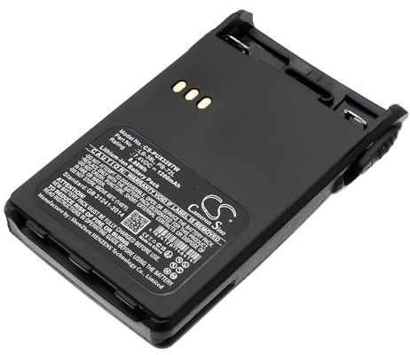 TECHTEK Batteria 1200mAh compatibile con [ADI] AT-46, per [BAOJIE] BJUV22, per [Midland] CT-32, CT-710, CT200, CT210, CT400, CT410, G14, PR-2216, per [HUNTEC] HT-3688, HT-558, per [Luiton] LT-326 FBA