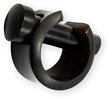 Fly Style Piercing Ohr Tunnel Plug Creolen - Ohr Piercings - Tunnel Horn, Grösse:8 mm