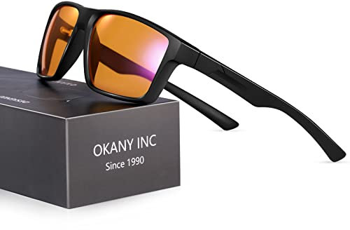 Blue Light Blocking Glasses Gaming Glasses Computer Gamer Glasses Powerful Professional Filter, Anti-Fatigue Anti Glare UV & Eyestrain Screen Glasses for Women Men (Video Games, Console, TV, PC)