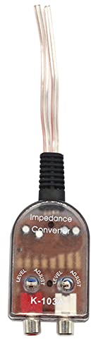 Auto Audio Konverter Wandler Digital,MoreChioce Auto Stereo Radio Konverter Lautsprecher 12V High-to-Low-zu-Audio-Impedanz-Adapter Autoradio Sprachsignal Hi-Low Wandler Konverter zu High-Low-Adapter