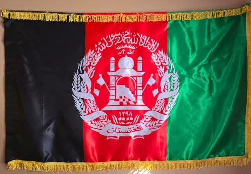 Afghanistan Nationalflagge Afghanistan Flagge 170 x 300 cm (90 x 150 cm)