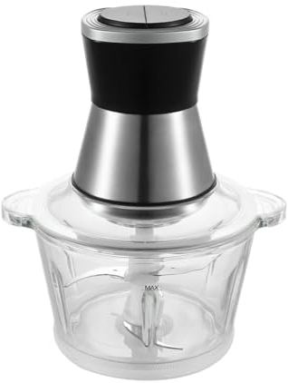 PICADORA 500W. VASO CRISTAL 2L.