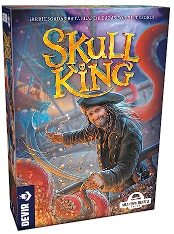 Devir - Skull King, lustiges Kartenspiel mit Freunden, für 8 Jahre (BGSKUSP)