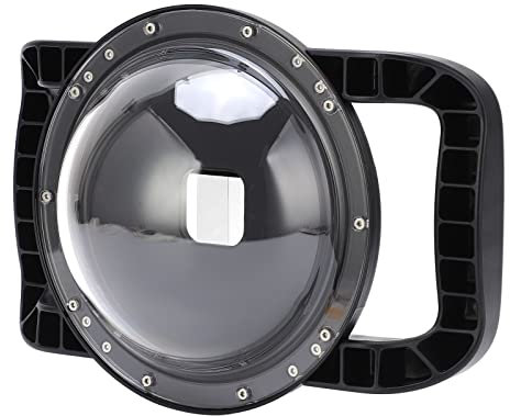 SHOOT Custodia Subacquea per Telecamera Subacquea con Doppia Porta Portatile per 9 Action Camera