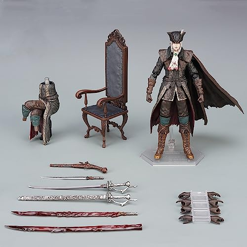 REOZIGN Bloodborne Figuren, 15 cm / 5,9 Zoll Hunter Maria Action Figur Statue Cartoon Manga Caractor Model Figur Spielzeug Sammlerstück Dekoration Geschenk