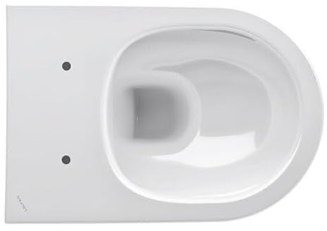 LAUFEN PRO Wand-Tiefspül-WC, spülrandlos, 360x530mm, verdeckte Befestigung, H820966A000001, Farbe: Weiß