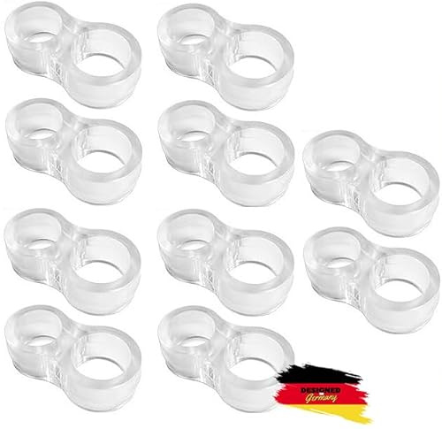 OG-ER Türstopper klinke Türklinkenpuffer Türklinken stopper, 5er-10er-20er Set, türgriff schutz, türstopper türklinke, türklinkenpuffer transparent (10er Set)