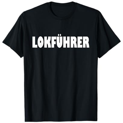 Ein witziges und einfaches Kostüm zum Karneval Lokführer T-Shirt