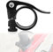 Fahrrad Sattelklemme 31.8mm, Schwarz Sattelklemme Schnellspanner Fahrrad Sattelklemme Befestigung für Mountainbike Rennrad