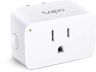 Tapo P105 WiFi Smart Plug, Hands-Free Remote App and Voice Control, Schedule & Timer, Support Higher-Power Appliances, Multiple Safety Guarantees, Easy setup, Away Mode, Works with Alexa & Google