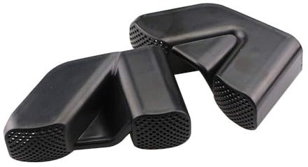 Auto Rücksitz Klimaanlagen Auslassabdeckung für Nissan Qashqai J11 2014 2015 2016 2017 2018 2020 , Klimaanlage Lüftungsabdeckung, 1 Paar Luft Auslass Abdeckung Auto lüftungsabdeckung Auto Zubehör