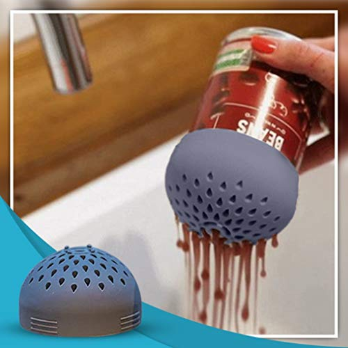 Mini colador de latas y colador de silicona, pequeño colador y coladores de cocina, utensilios de cocina